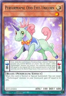 Image for Performapal Odd-Eyes Unicorn (Shining Victories) (SHVI-EN004) - YuGiOh