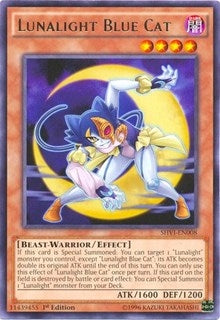 Image for Lunalight Blue Cat (Shining Victories) (SHVI-EN008) - YuGiOh