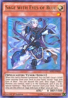 Image for Sage with Eyes of Blue (Shining Victories) (SHVI-EN020) - YuGiOh