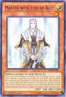 Image for Master with Eyes of Blue (Shining Victories) (SHVI-EN021) - YuGiOh