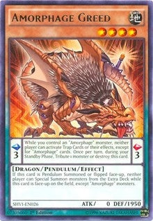 Image for Amorphage Greed (Shining Victories) (SHVI-EN026) - YuGiOh