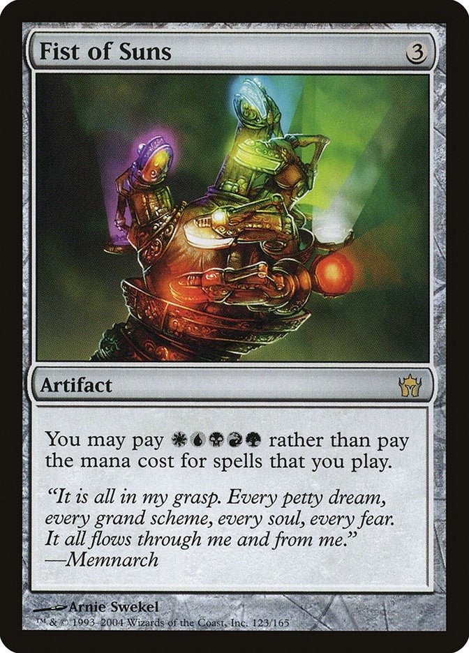 Image for Fist of Suns (Fifth Dawn) (123) - Magic: The Gathering
