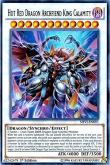 Image for Hot Red Dragon Archfiend King Calamity (Shining Victories) (SHVI-EN097) - YuGiOh