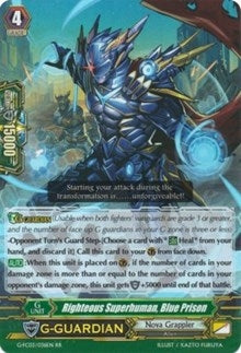 Image for Righteous Superhuman, Blue Prison (G-FC03: Fighter's Collection 2016) (G-FC03/036EN) - Cardfight Vanguard