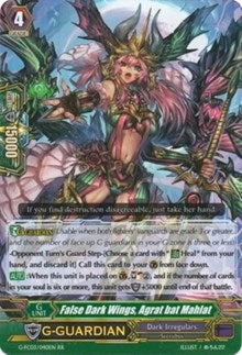 Image for False Dark Wings, Agrat bat Mahlat (G-FC03: Fighter's Collection 2016) (G-FC03/040EN) - Cardfight Vanguard