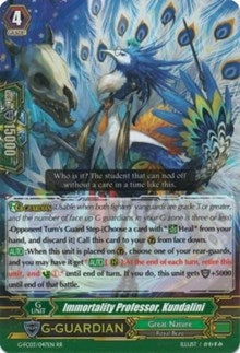 Image for Immortality Professor, Kundalini (G-FC03: Fighter's Collection 2016) (G-FC03/047EN) - Cardfight Vanguard