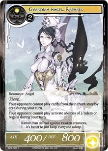 Image for Guardian Angel, Raphael (Battle for Attoractia) (BFA-006) - Force of Will