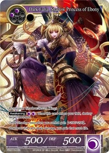 Image for Dark Faria, Shadow Princess of Ebony (Promo Cards) (PR2015-035) - Force of Will