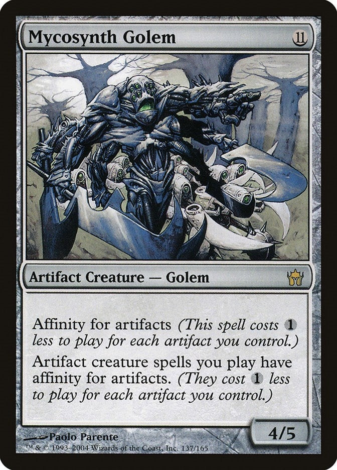Image for Mycosynth Golem (Fifth Dawn) (137) - Magic: The Gathering