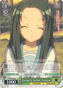 Image for Energetic Senior, Tsuruya (Foil) (The Melancholy of Haruhi Suzumiya Extra Booster) (SY/WE09-E08) - Weiss Schwarz