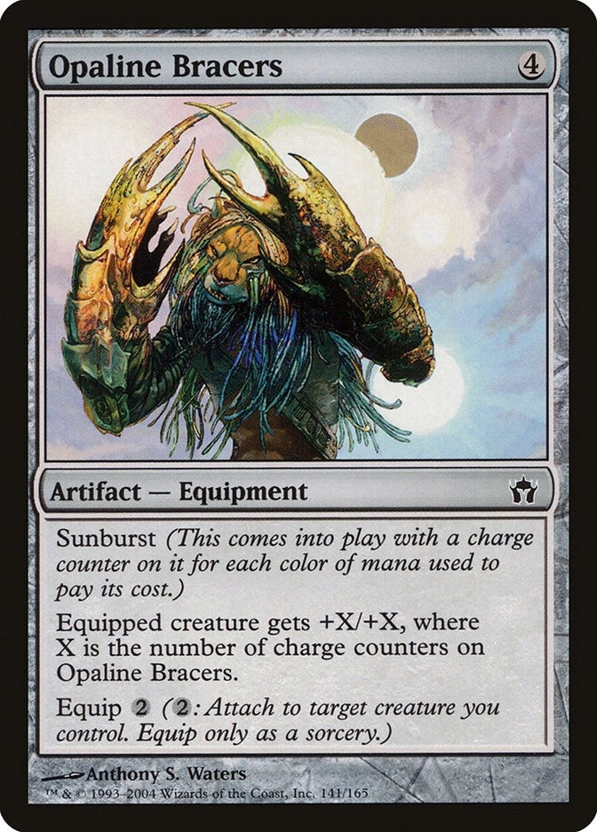 Image for Opaline Bracers (Fifth Dawn) (141) - Magic: The Gathering