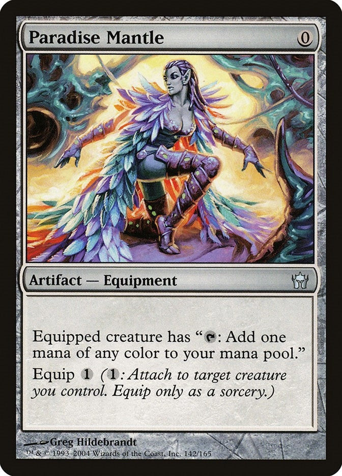 Image for Paradise Mantle (Fifth Dawn) (142) - Magic: The Gathering