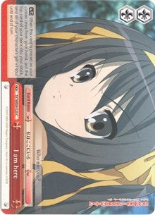 Image for I am here (Foil) (The Melancholy of Haruhi Suzumiya Extra Booster) (SY/WE09-E20) - Weiss Schwarz