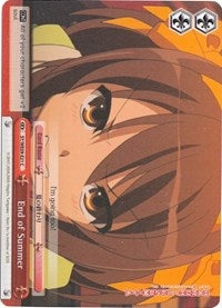Image for End of Summer (Foil) (The Melancholy of Haruhi Suzumiya Extra Booster) (SY/WE09-E21) - Weiss Schwarz