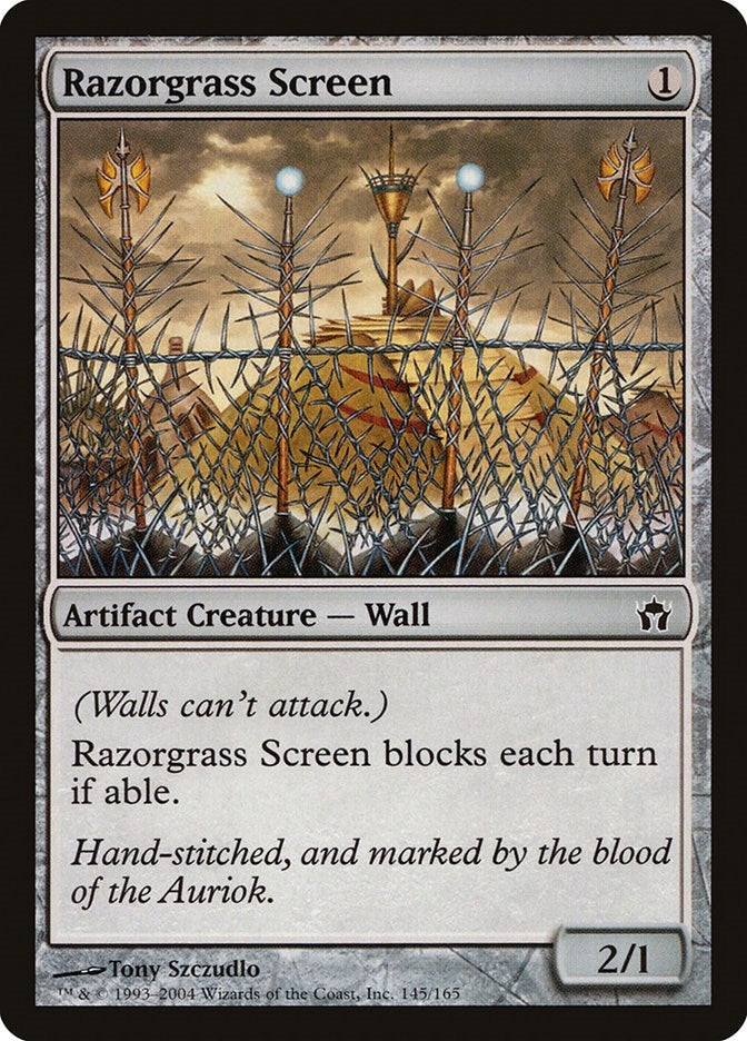 Image for Razorgrass Screen (Fifth Dawn) (145) - Magic: The Gathering