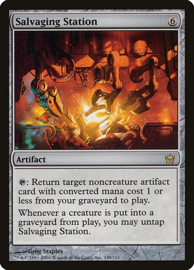 Image for Salvaging Station (Fifth Dawn) (148) - Magic: The Gathering