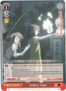 Image for Endless Eight (G - Foil) (The Melancholy of Haruhi Suzumiya Extra Booster) (SY/WE09-E19g) - Weiss Schwarz