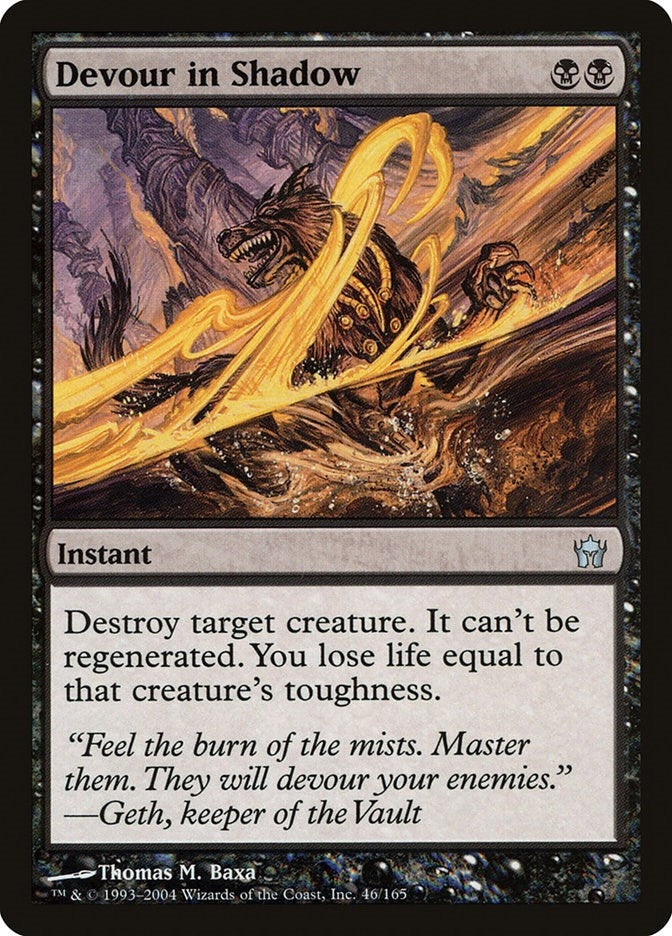 Image for Devour in Shadow (Fifth Dawn) (46) - Magic: The Gathering