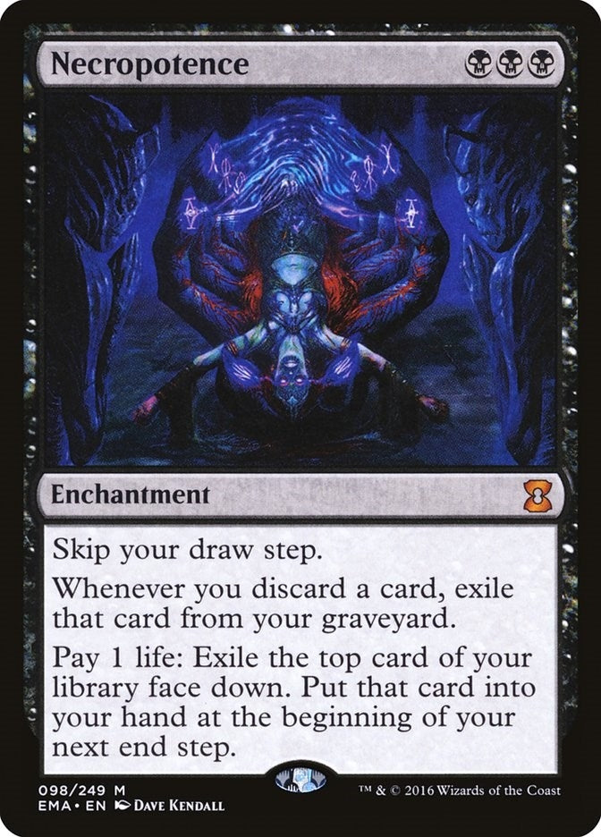 Image for Necropotence (Eternal Masters) (98) - Magic: The Gathering