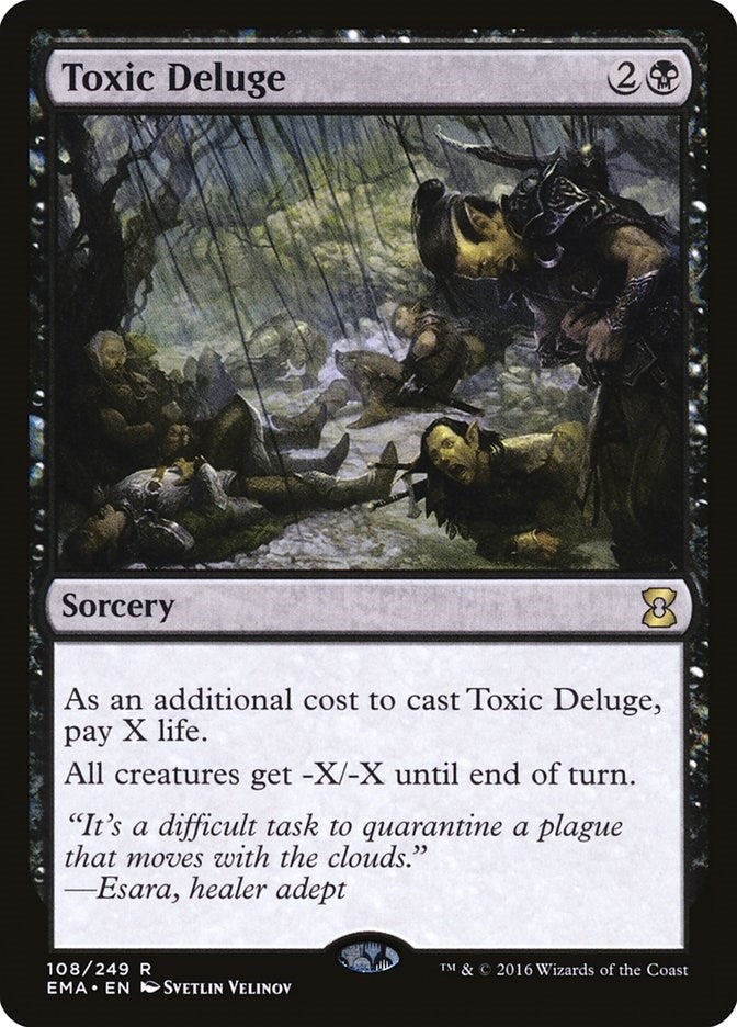 Image for Toxic Deluge (Eternal Masters) (108) - Magic: The Gathering