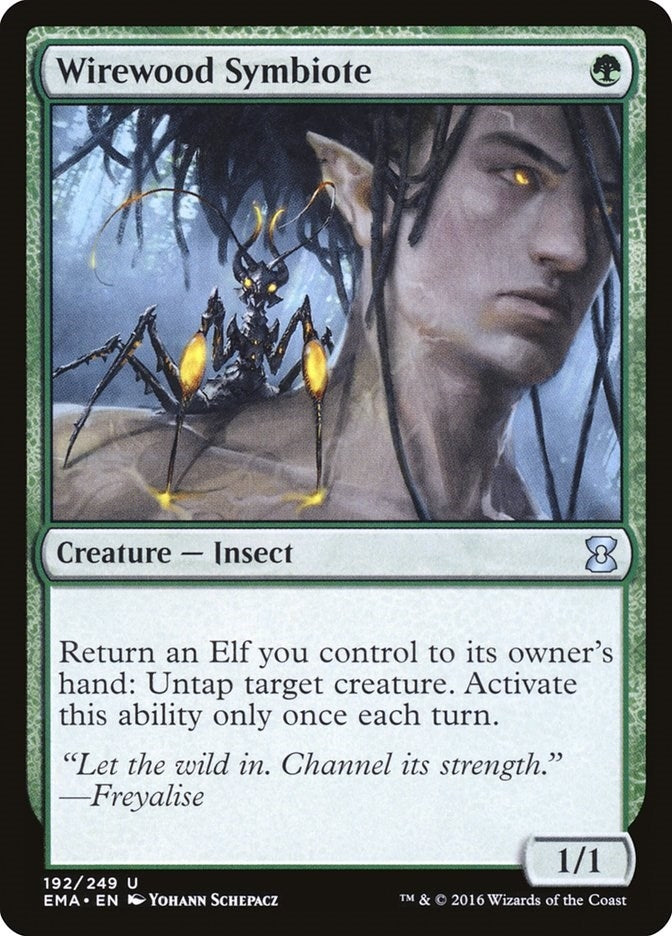 Image for Wirewood Symbiote (Eternal Masters) (192) - Magic: The Gathering