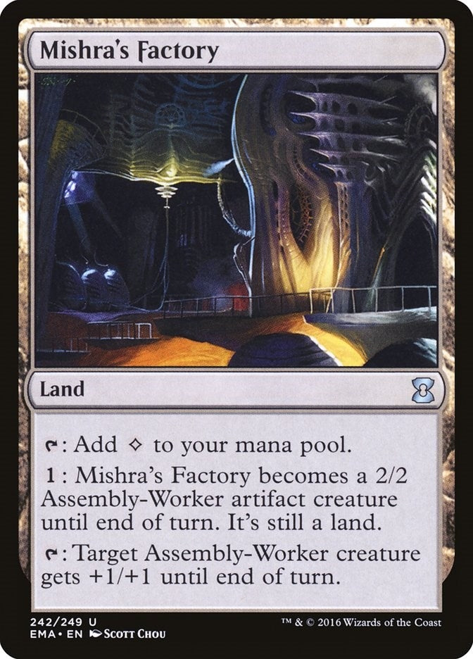 Image for Mishra's Factory (Eternal Masters) (242) - Magic: The Gathering