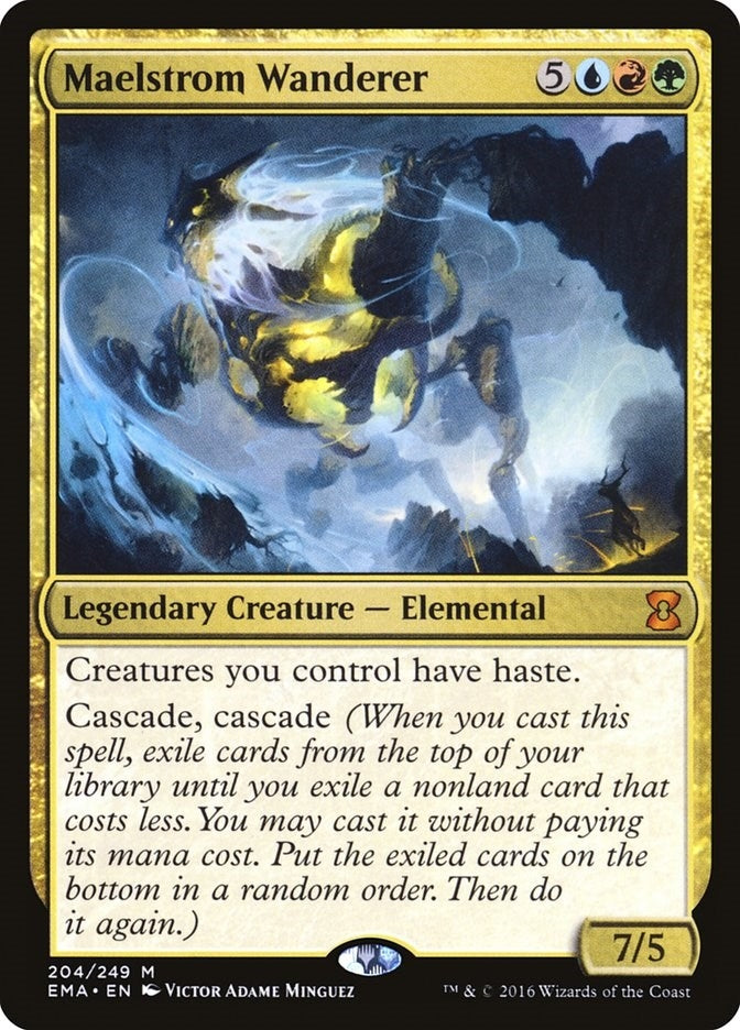 Image for Maelstrom Wanderer (Eternal Masters) (204) - Magic: The Gathering