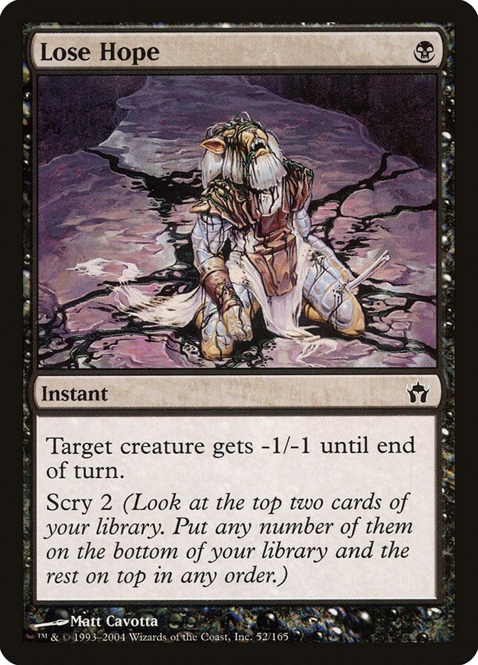 Image for Lose Hope (Fifth Dawn) (52) - Magic: The Gathering