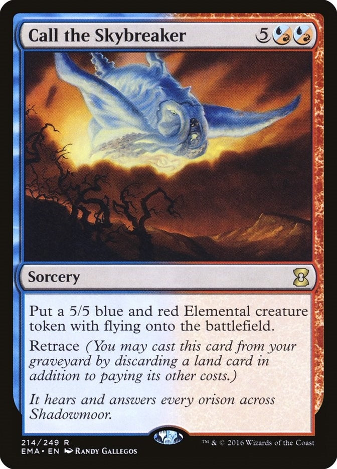 Image for Call the Skybreaker (Eternal Masters) (214) - Magic: The Gathering