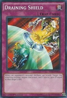 Image for Draining Shield (Starter Deck: Yuya) (YS16-EN036) - YuGiOh