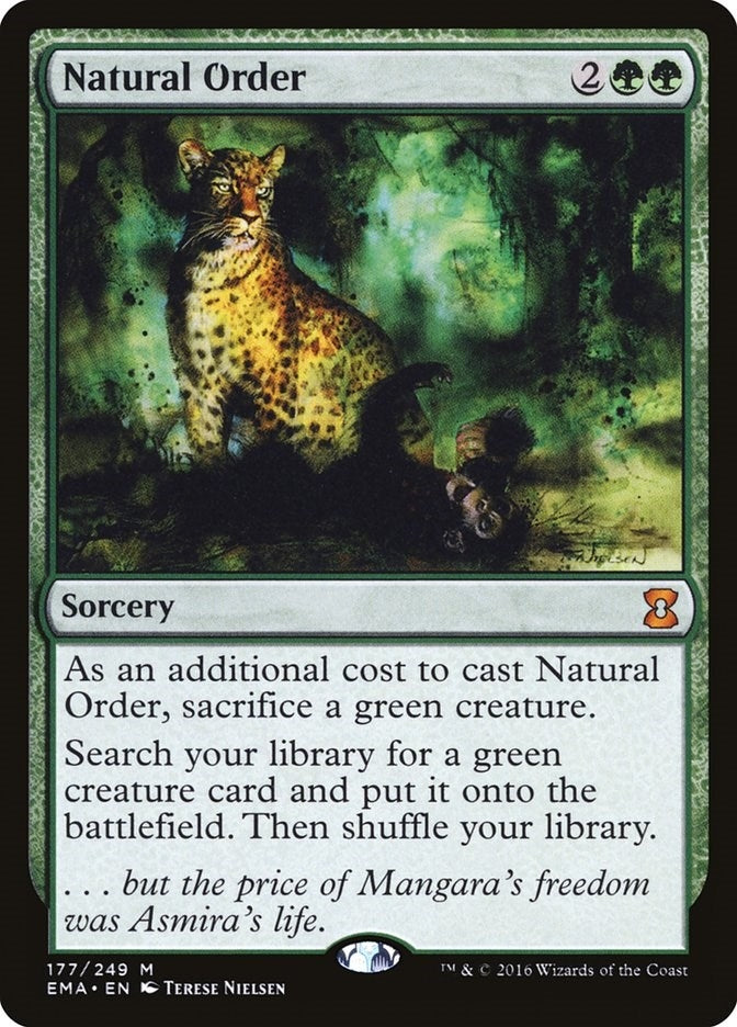 Image for Natural Order (Eternal Masters) (177) - Magic: The Gathering