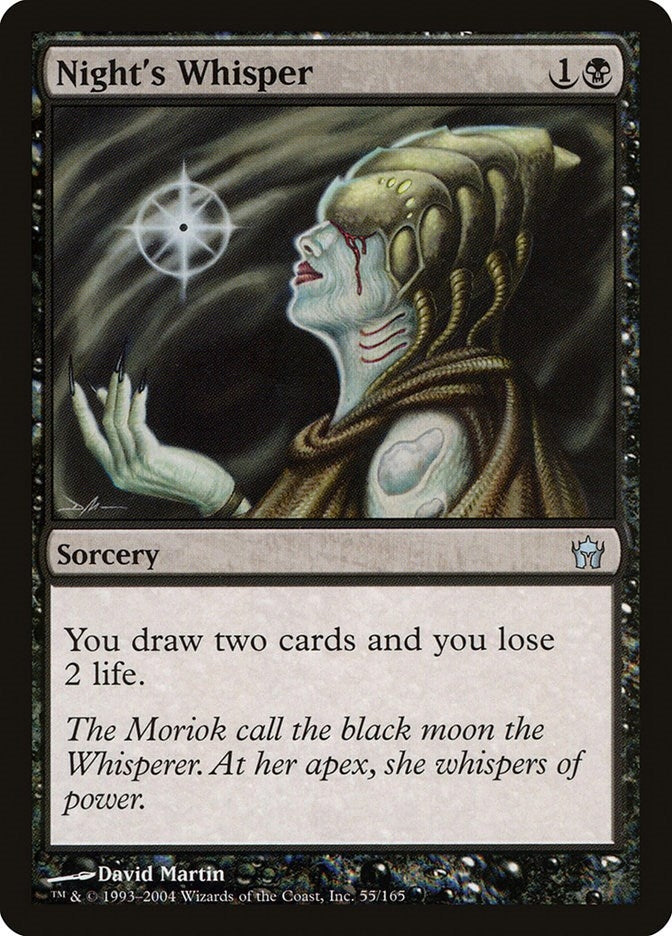 Image for Night's Whisper (Fifth Dawn) (55) - Magic: The Gathering