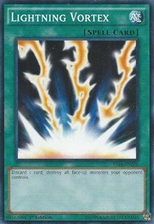 Image for Lightning Vortex (Starter Deck: Yuya) (YS16-EN026) - YuGiOh