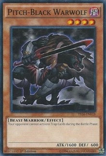 Image for Pitch-Black Warwolf (Starter Deck: Yuya) (YS16-EN018) - YuGiOh