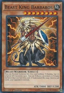 Image for Beast King Barbaros (Starter Deck: Yuya) (YS16-EN017) - YuGiOh