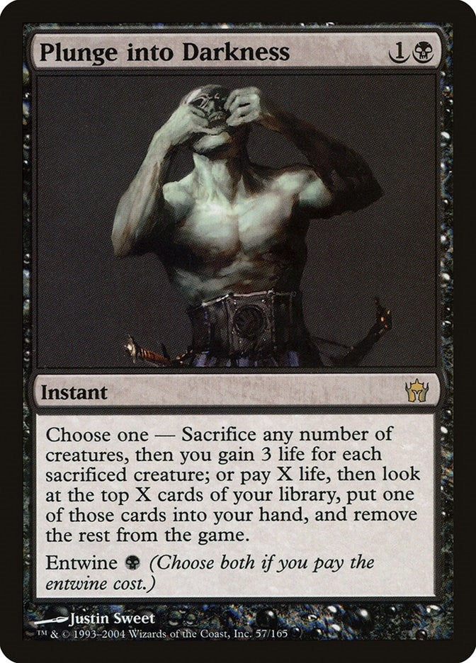 Image for Plunge into Darkness (Fifth Dawn) (57) - Magic: The Gathering