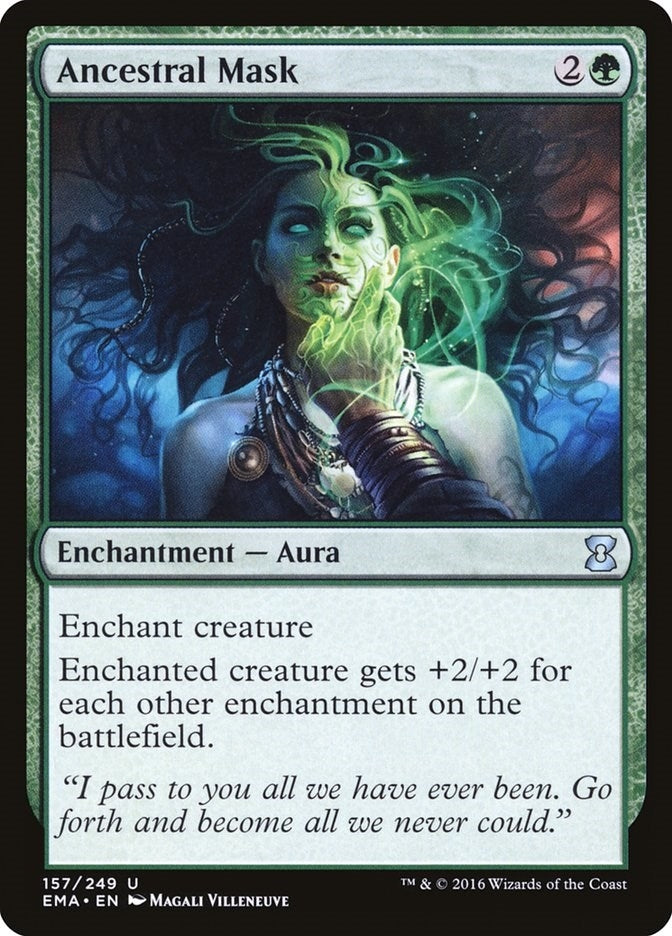 Image for Ancestral Mask (Eternal Masters) (157) - Magic: The Gathering