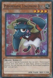 Image for Performapal Longphone Bull (Starter Deck: Yuya) (YS16-EN006) - YuGiOh