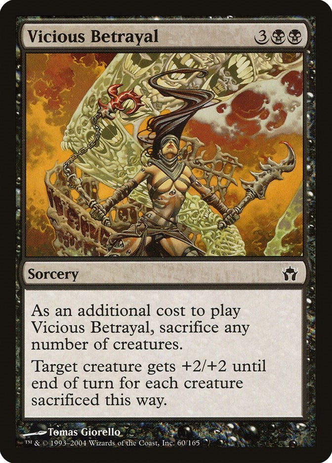 Image for Vicious Betrayal (Fifth Dawn) (60) - Magic: The Gathering