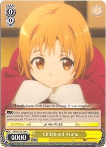 Image for Childhood Asuna (Sword Art Online II Vol.2) (SAO/SE26-E04 C) - Weiss Schwarz