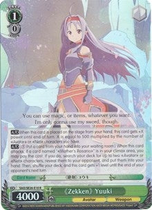Image for "Zekken" Yuuki (Parallel Foil) (Sword Art Online II Vol.2) (SAO/SE26-E10 R) - Weiss Schwarz