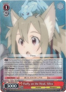 Image for Fluffy on the Head, Silica (Parallel Foil) (Sword Art Online II Vol.2) (SAO/SE26-E25 C) - Weiss Schwarz