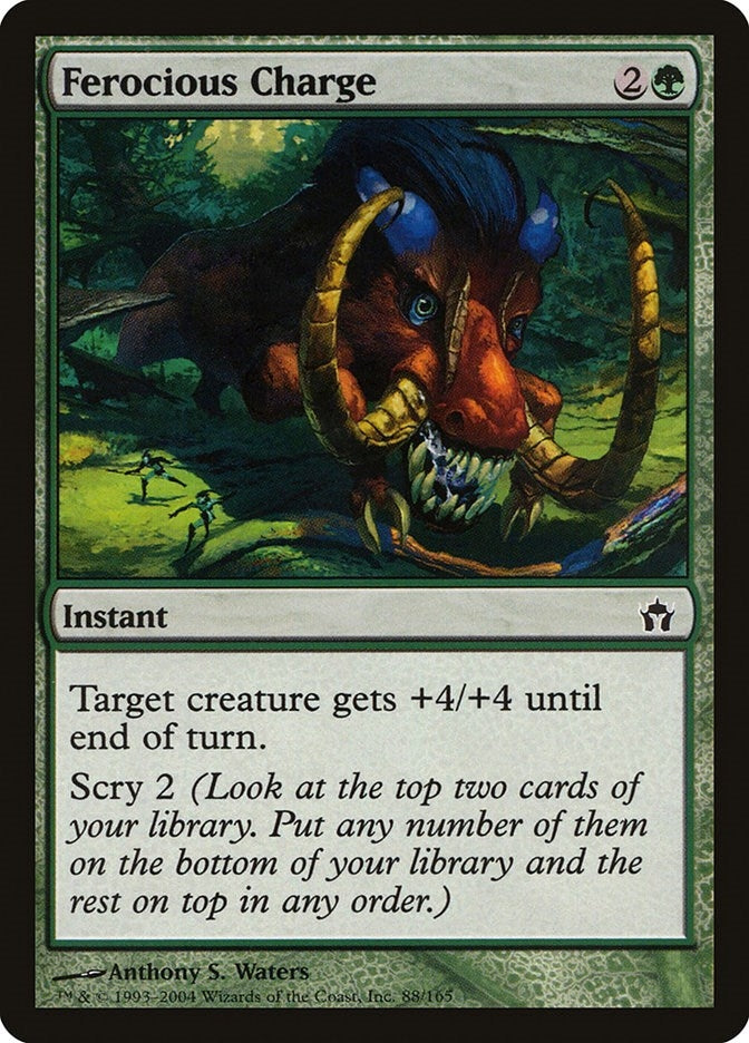 Image for Ferocious Charge (Fifth Dawn) (88) - Magic: The Gathering