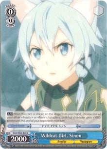 Image for Wildcat Girl, Sinon (Sword Art Online II Vol.2) (SAO/SE26-E30 C) - Weiss Schwarz