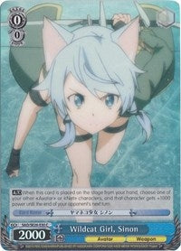 Image for Wildcat Girl, Sinon (Parallel Foil) (Sword Art Online II Vol.2) (SAO/SE26-E30 C) - Weiss Schwarz