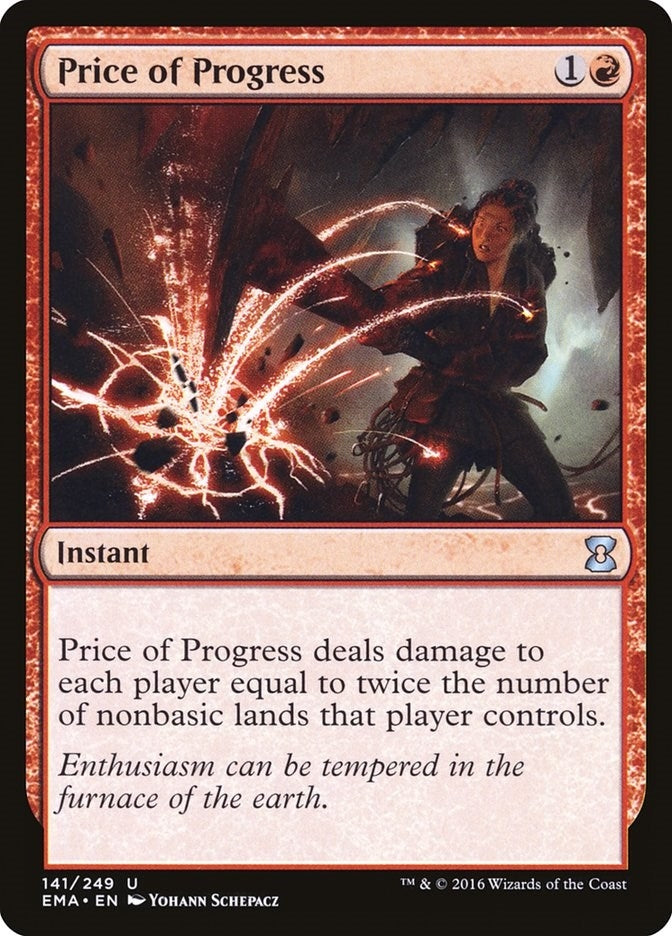 Image for Price of Progress (Eternal Masters) (141) - Magic: The Gathering
