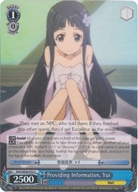 Image for Providing Information, Yui (Parallel Foil) (Sword Art Online II Vol.2) (SAO/SE26-E32 C) - Weiss Schwarz