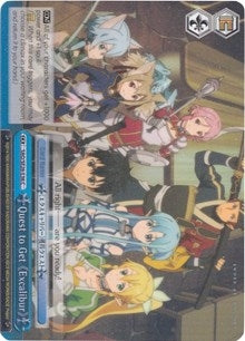 Image for Quest to Get Excalibur (Parallel Foil) (Sword Art Online II Vol.2) (SAO/SE26-E36 C) - Weiss Schwarz