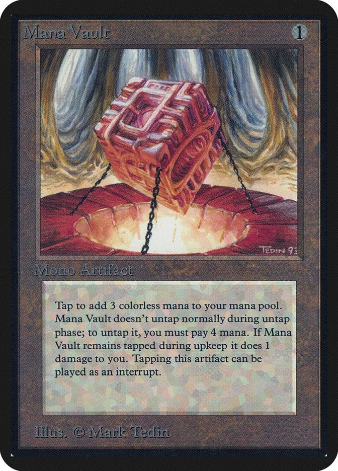 Image for Mana Vault (Alpha Edition) - Magic: The Gathering