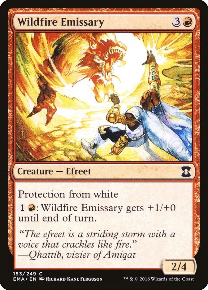 Image for Wildfire Emissary (Eternal Masters) (153) - Magic: The Gathering
